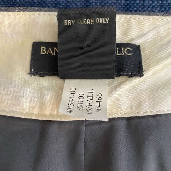 Banana Republic Women's Wool Stretch Trousers Size 8 Short - Picture 4 of 8